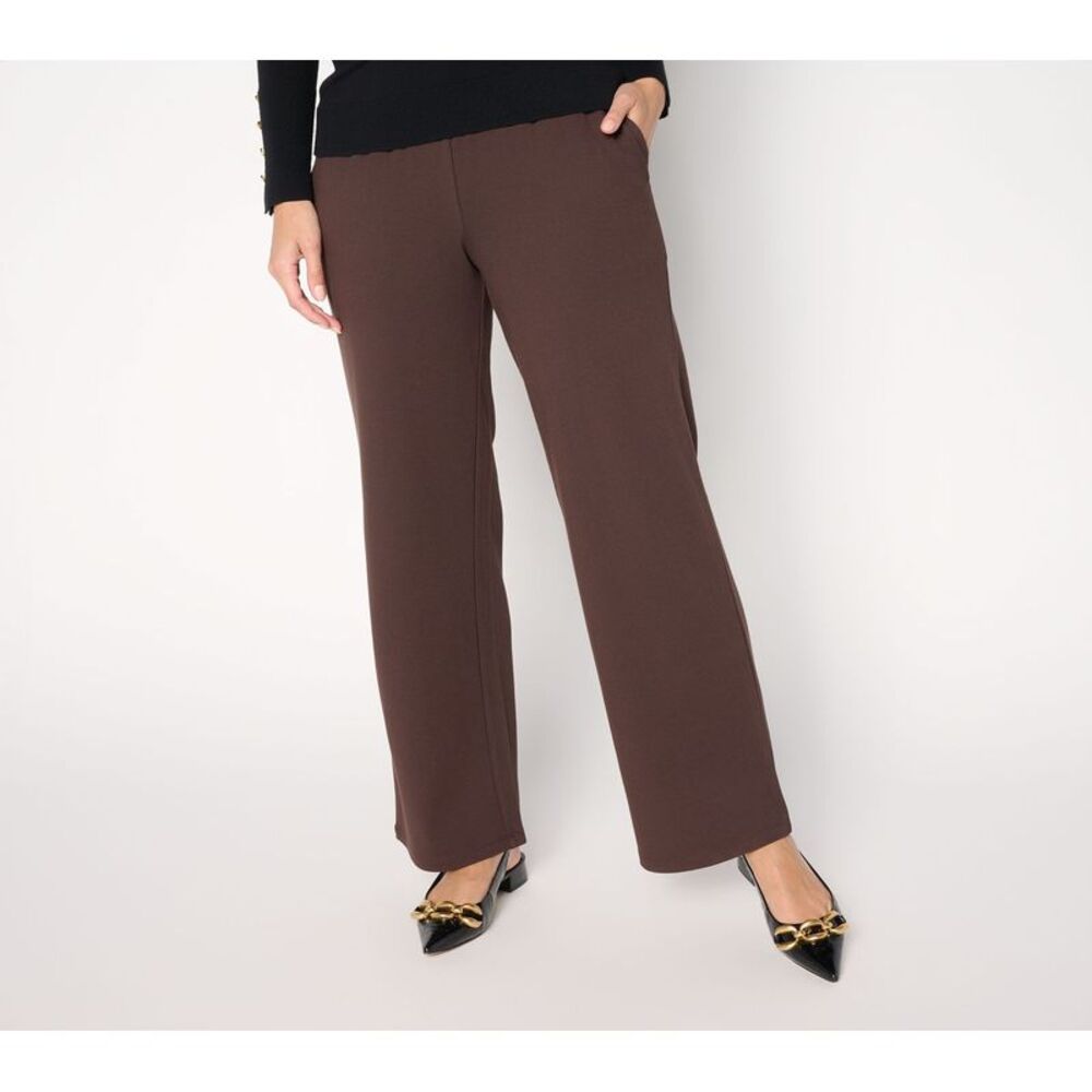 SUNNYLiFE Women's Pants Sz S Confidence Crepe Brown